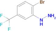 (2-Bromo-5-(trifluoromethyl)phenyl)hydrazine