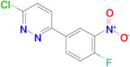 3-Chloro-6-(4-fluoro-3-nitrophenyl)pyridazine
