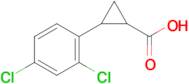 2-(2,4-Dichlorophenyl)cyclopropane-1-carboxylic acid