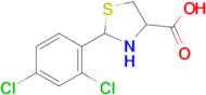 2-(2,4-Dichlorophenyl)thiazolidine-4-carboxylic acid