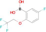 (5-Fluoro-2-(2,2,2-trifluoroethoxy)phenyl)boronic acid