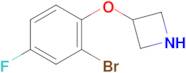 3-(2-Bromo-4-fluorophenoxy)azetidine