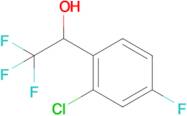 1-(2-Chloro-4-fluorophenyl)-2,2,2-trifluoroethan-1-ol