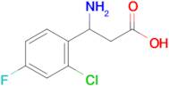 3-Amino-3-(2-chloro-4-fluorophenyl)propanoic acid