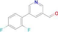 5-(2,4-Difluorophenyl)nicotinaldehyde