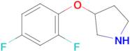 3-(2,4-Difluorophenoxy)pyrrolidine