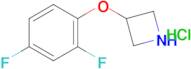 3-(2,4-Difluorophenoxy)azetidine hydrochloride