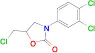 5-(Chloromethyl)-3-(3,4-dichlorophenyl)oxazolidin-2-one