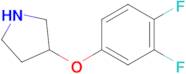 3-(3,4-Difluorophenoxy)pyrrolidine