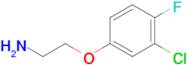 2-(3-Chloro-4-fluorophenoxy)ethan-1-amine