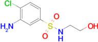 3-Amino-4-chloro-N-(2-hydroxyethyl)benzenesulfonamide