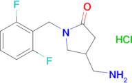 4-(Aminomethyl)-1-(2,6-difluorobenzyl)pyrrolidin-2-one hydrochloride