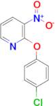 2-(4-Chlorophenoxy)-3-nitropyridine