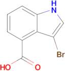 3-Bromo-1h-indole-4-carboxylic acid