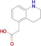 2-(1,2,3,4-Tetrahydroquinolin-5-yl)acetic acid