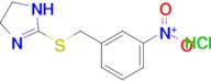 2-((3-Nitrobenzyl)thio)-4,5-dihydro-1h-imidazole hydrochloride