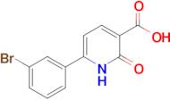 6-(3-bromophenyl)-2-oxo-1,2-dihydropyridine-3-carboxylic acid