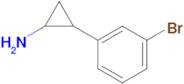 2-(3-Bromophenyl)cyclopropan-1-amine