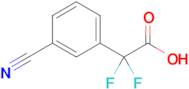 2-(3-Cyanophenyl)-2,2-difluoroacetic acid