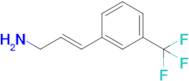 (E)-3-(3-(Trifluoromethyl)phenyl)prop-2-en-1-amine