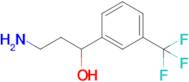 3-Amino-1-(3-(trifluoromethyl)phenyl)propan-1-ol