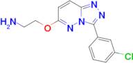 2-((3-(3-Chlorophenyl)-[1,2,4]triazolo[4,3-b]pyridazin-6-yl)oxy)ethan-1-amine