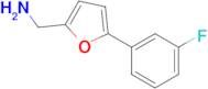 (5-(3-Fluorophenyl)furan-2-yl)methanamine