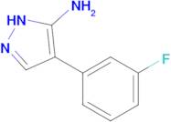 4-(3-fluorophenyl)-1H-pyrazol-5-amine