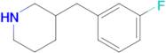 3-(3-Fluorobenzyl)piperidine