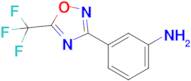 3-(5-(Trifluoromethyl)-1,2,4-oxadiazol-3-yl)aniline