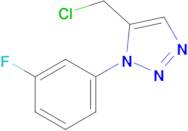 5-(Chloromethyl)-1-(3-fluorophenyl)-1h-1,2,3-triazole