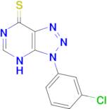 3-(3-chlorophenyl)-3H,4H,7H-[1,2,3]triazolo[4,5-d]pyrimidine-7-thione