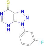 3-(3-fluorophenyl)-3H,4H,7H-[1,2,3]triazolo[4,5-d]pyrimidine-7-thione