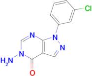 5-Amino-1-(3-chlorophenyl)-1,5-dihydro-4h-pyrazolo[3,4-d]pyrimidin-4-one