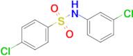 4-Chloro-N-(3-chlorophenyl)benzenesulfonamide