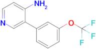 3-[3-(trifluoromethoxy)phenyl]pyridin-4-amine