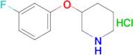 3-(3-Fluorophenoxy)piperidine hydrochloride