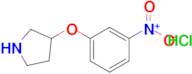 3-(3-Nitrophenoxy)pyrrolidine hydrochloride