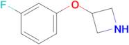 3-(3-Fluorophenoxy)azetidine