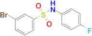 3-Bromo-N-(4-fluorophenyl)benzenesulfonamide