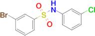 3-Bromo-N-(3-chlorophenyl)benzenesulfonamide