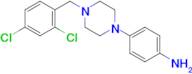 4-(4-(2,4-Dichlorobenzyl)piperazin-1-yl)aniline