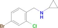 n-(4-Bromo-2-chlorobenzyl)cyclopropanamine