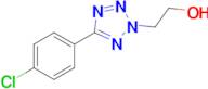 2-(5-(4-Chlorophenyl)-2h-tetrazol-2-yl)ethan-1-ol