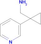 (1-(Pyridin-3-yl)cyclopropyl)methanamine