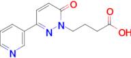 4-(6-Oxo-3-(pyridin-3-yl)pyridazin-1(6h)-yl)butanoic acid