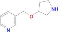 3-((Pyrrolidin-3-yloxy)methyl)pyridine