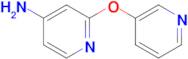 2-(Pyridin-3-yloxy)pyridin-4-amine