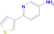 6-(Thiophen-3-yl)pyridin-3-amine