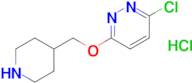 3-Chloro-6-(piperidin-4-ylmethoxy)pyridazine hydrochloride